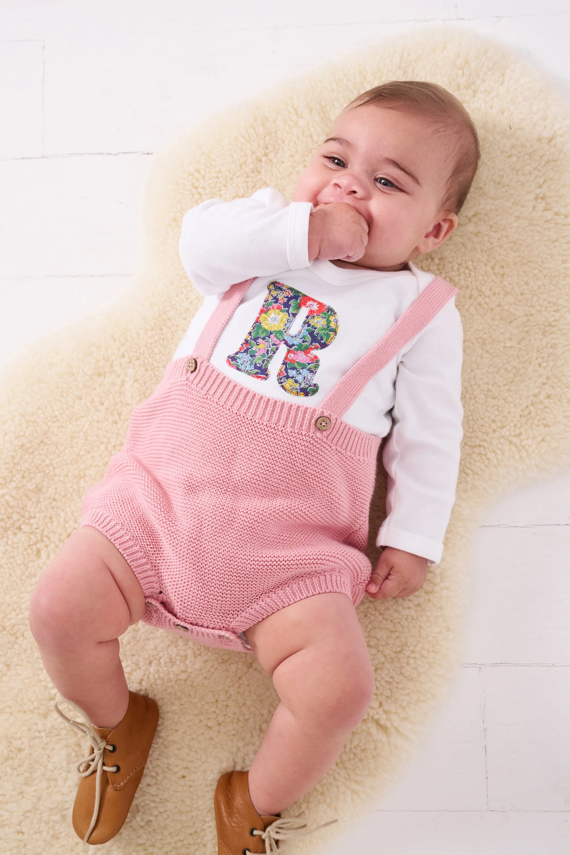 Personalised Bodysuit in Clare Rich Liberty Print