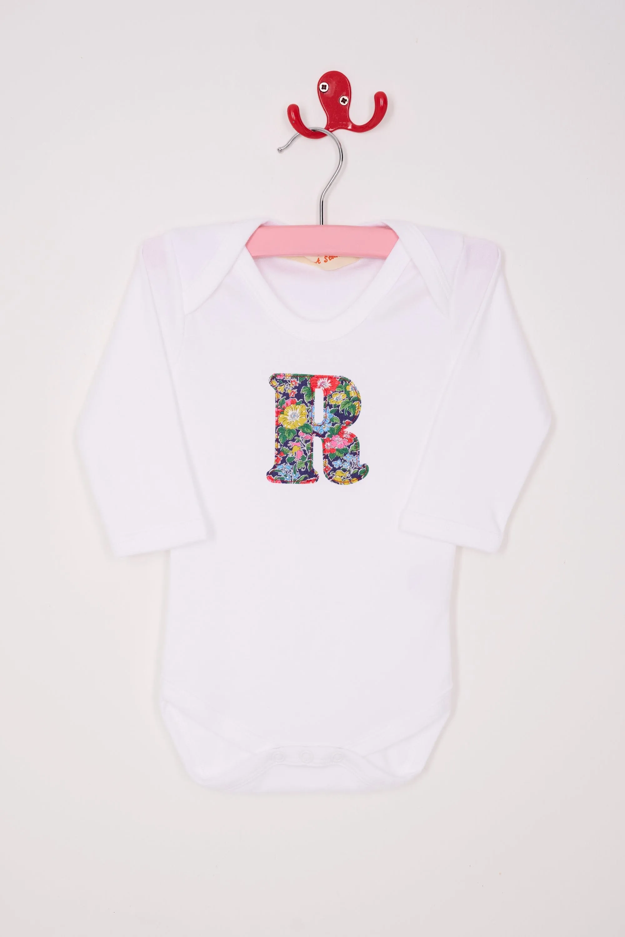Personalised Bodysuit in Clare Rich Liberty Print