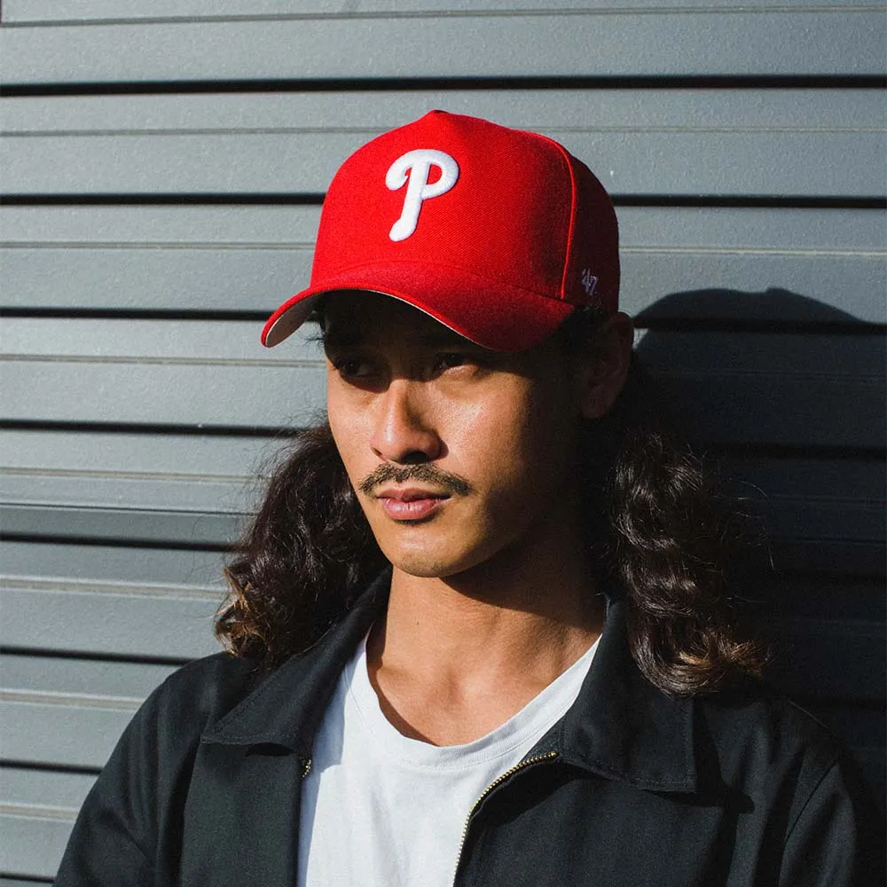 Philadelphia Phillies Red '47 MVP DT SNAPBACK