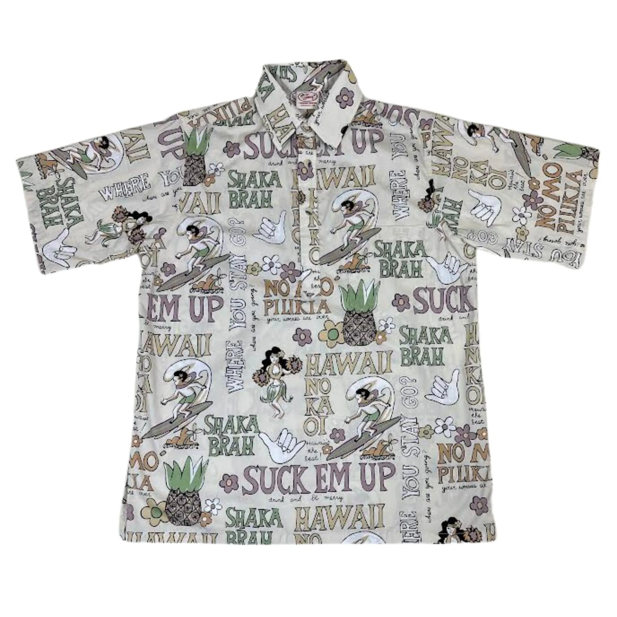 Pidgin English Rightside-Pullover (Cream)