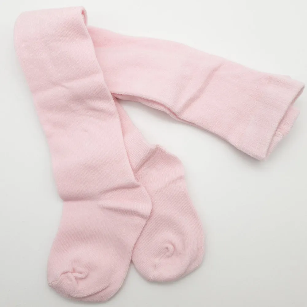 Pink Cotton Rich Tights