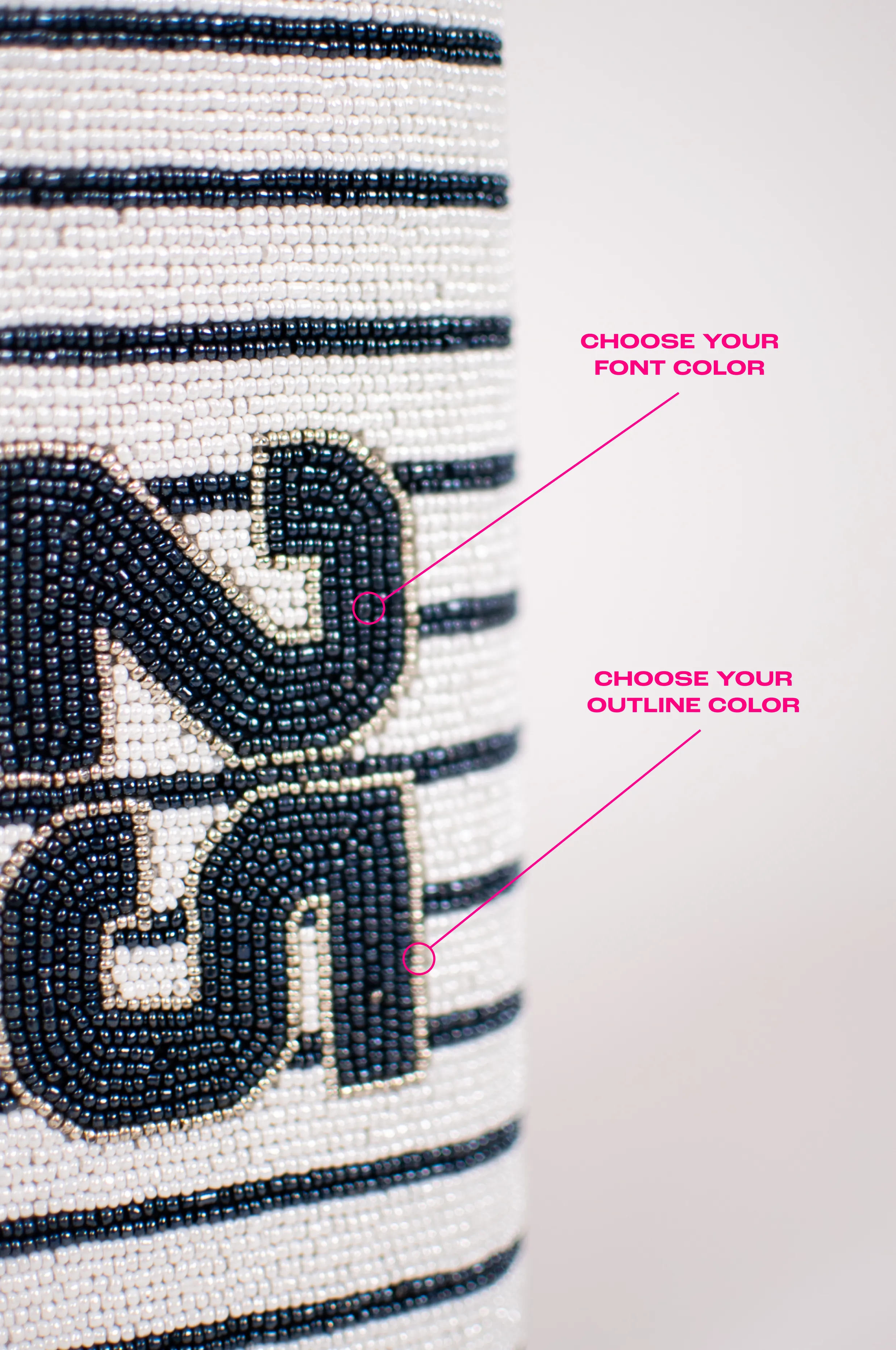 Pinstripe Medium Structured with Number