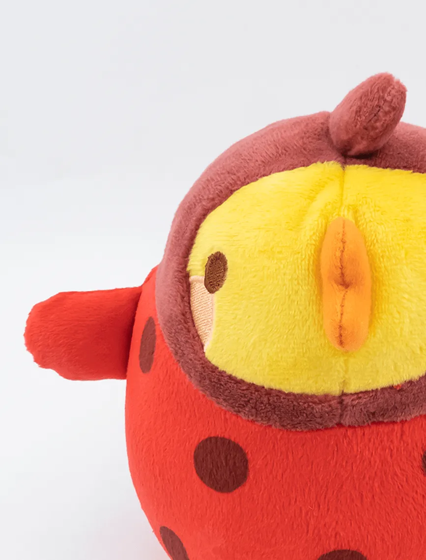 Piu Piu Small Ladybug Plush 19cm