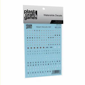 Plast Craft Games Aleph Decals 02