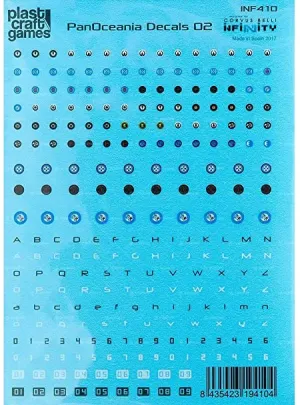 Plast Craft Games PanOceania Decals 02