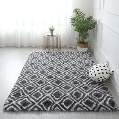 Plush Fluffy Absorption Carpet
