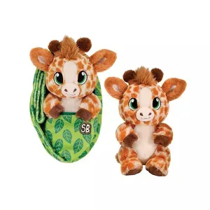 Plush Giraffe Swaddle Baby