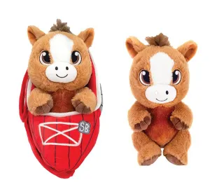Plush Horse Swaddle Baby