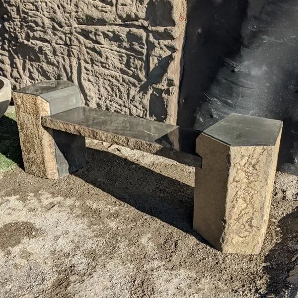 Polished Basalt Bench