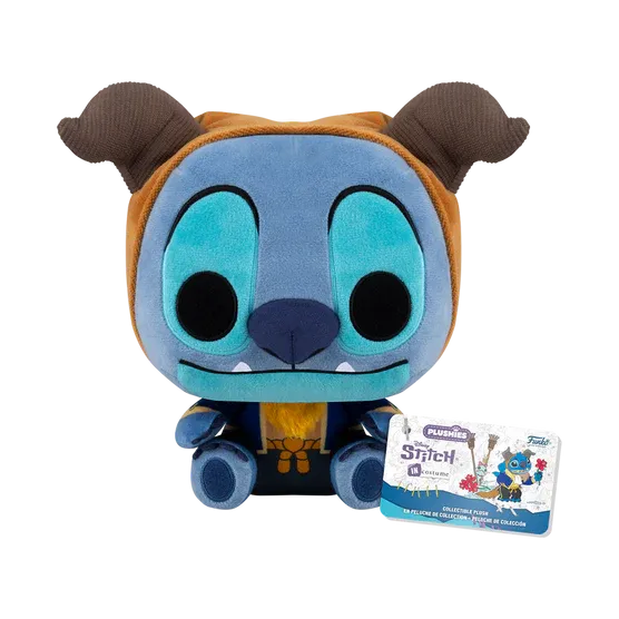 Pop Plush - Stitch As Beast - Stitch In Costume Beauty & The Beast