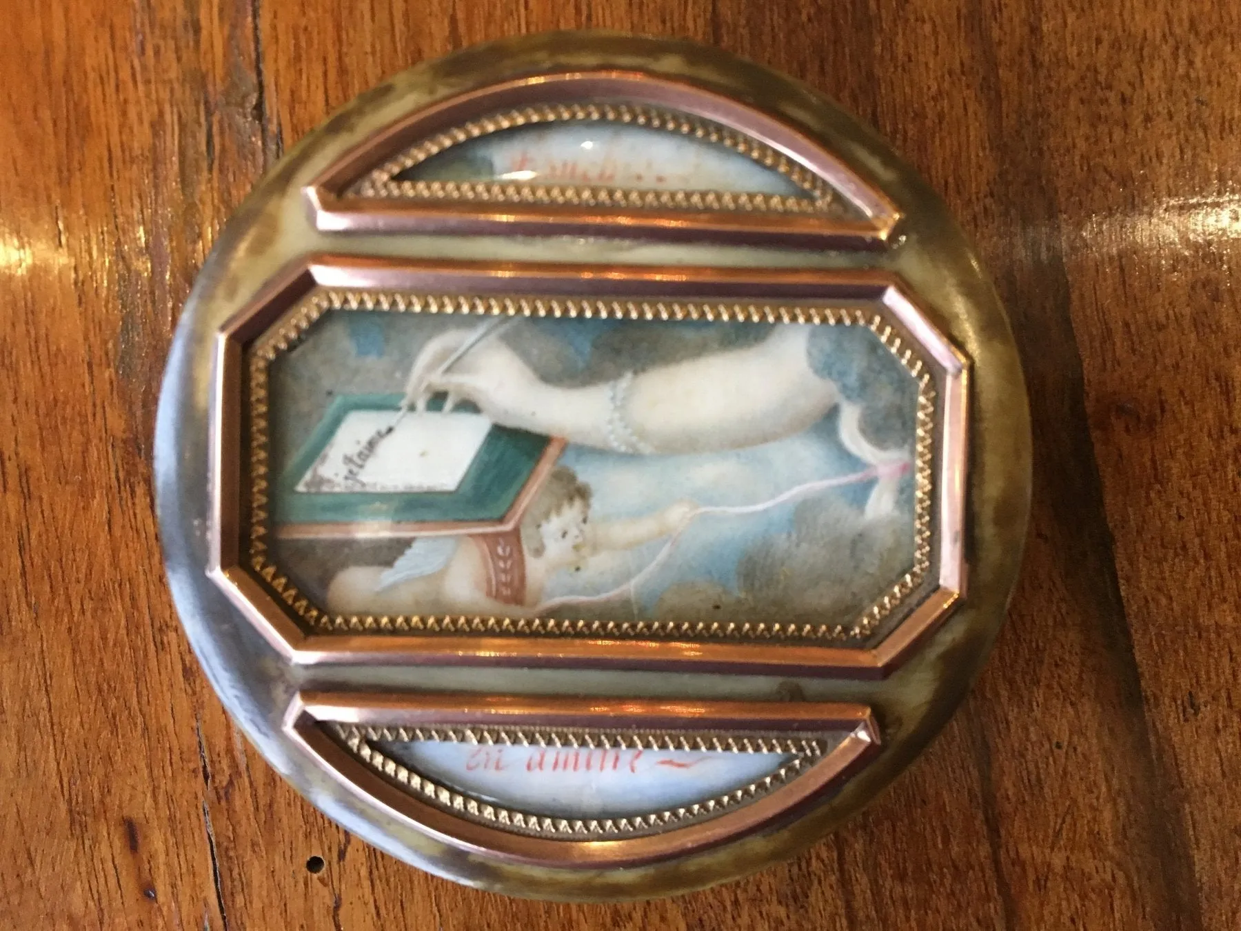 Portrait Miniature ~ Bonbonniere ~ Box Boit-a-Miniature