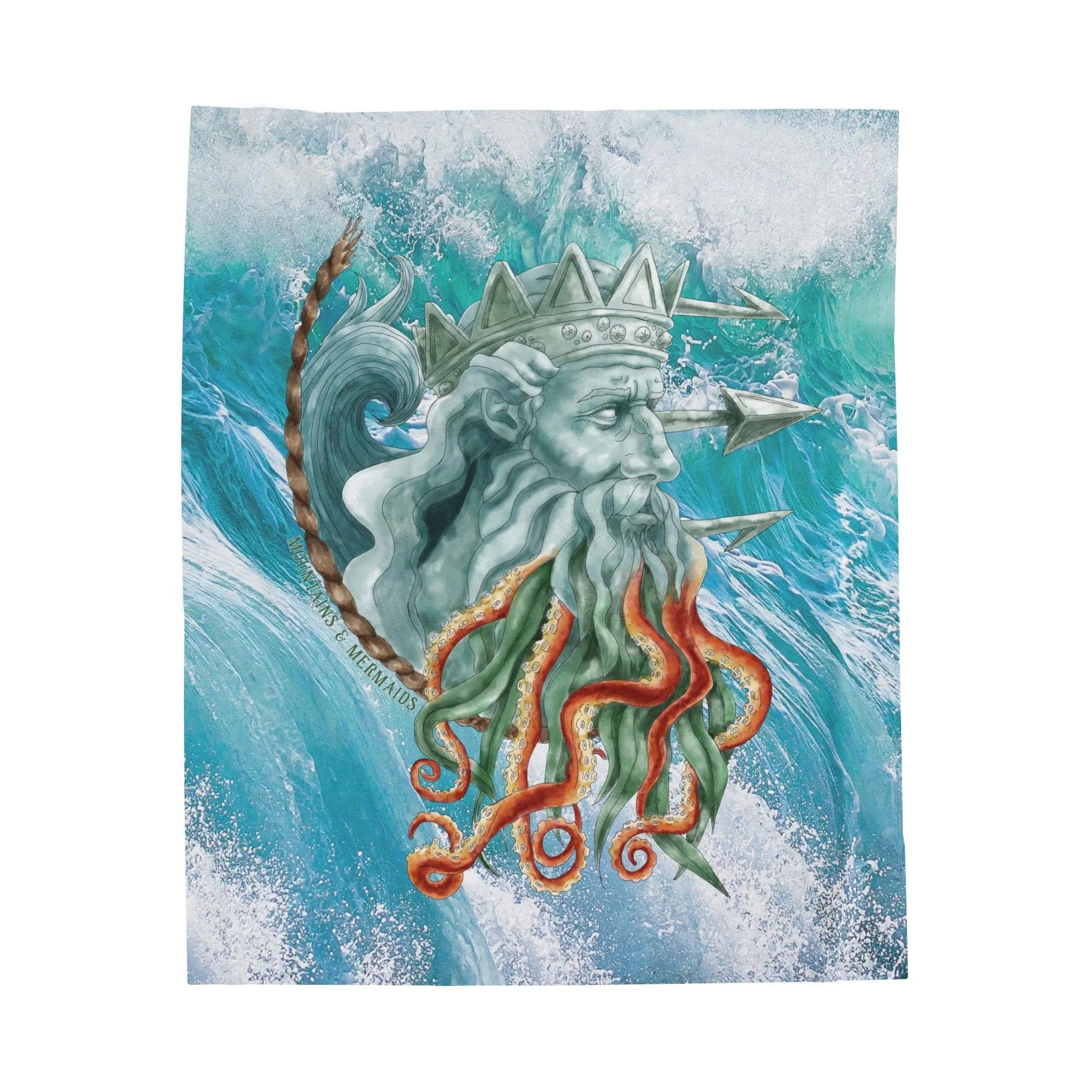 Poseidon Plush Blanket