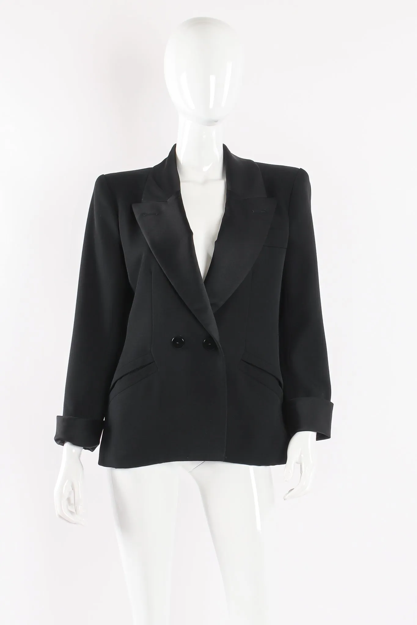 Power Structured Tuxedo Jacket