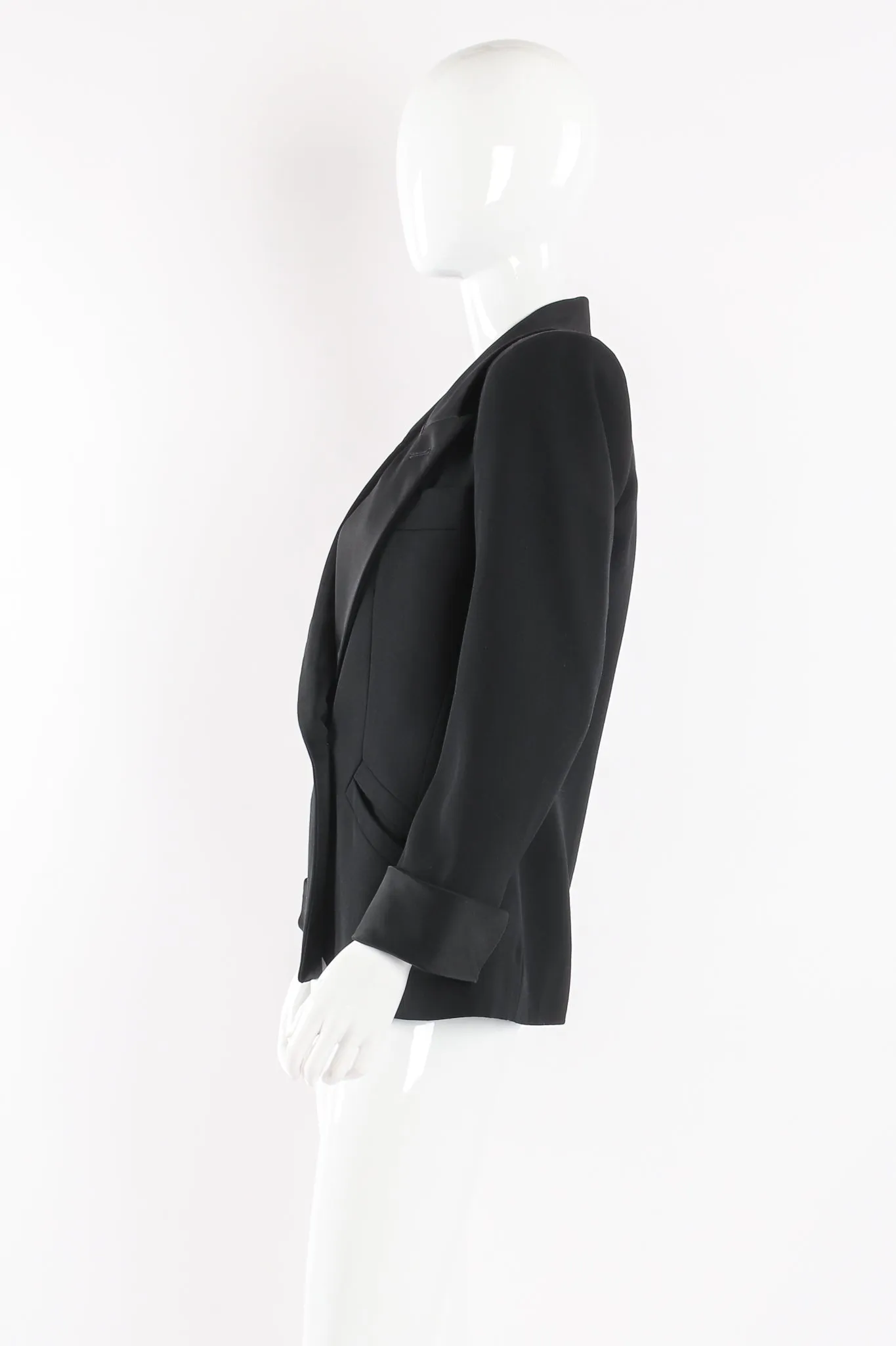 Power Structured Tuxedo Jacket