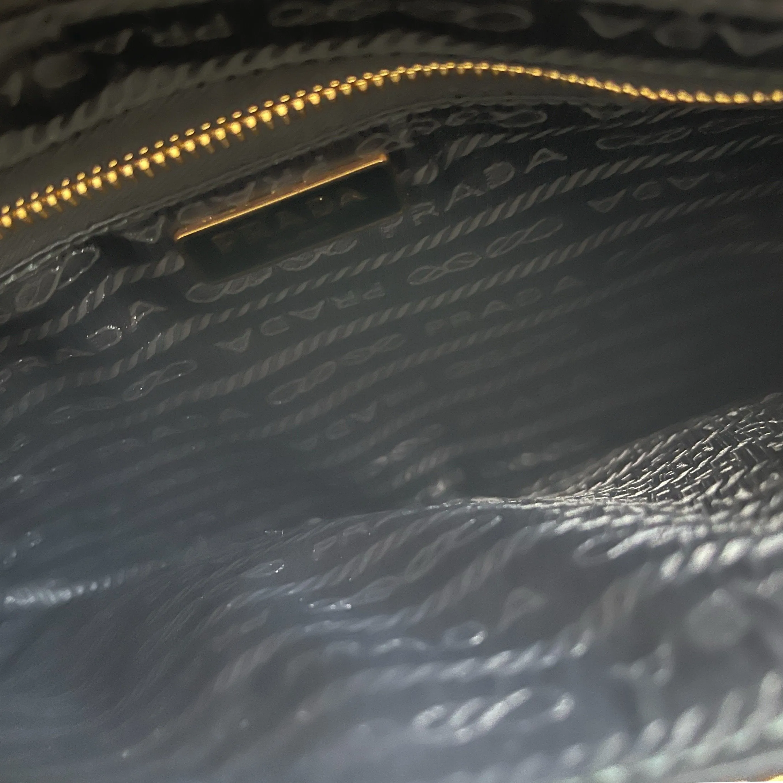Prada Black Nylon Mini Shoulder Bag