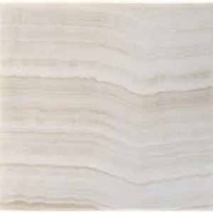 Premium White Onyx VEIN-CUT 12 X 12 Polished Tile - Lot of 50 sq. ft.