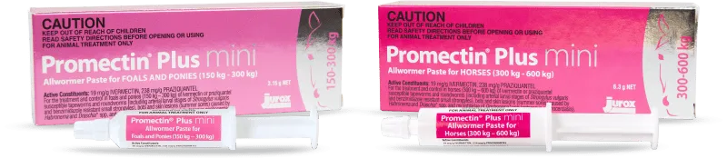 Promectin Plus for Foals and Ponies (150kg-300kg) 3.15g