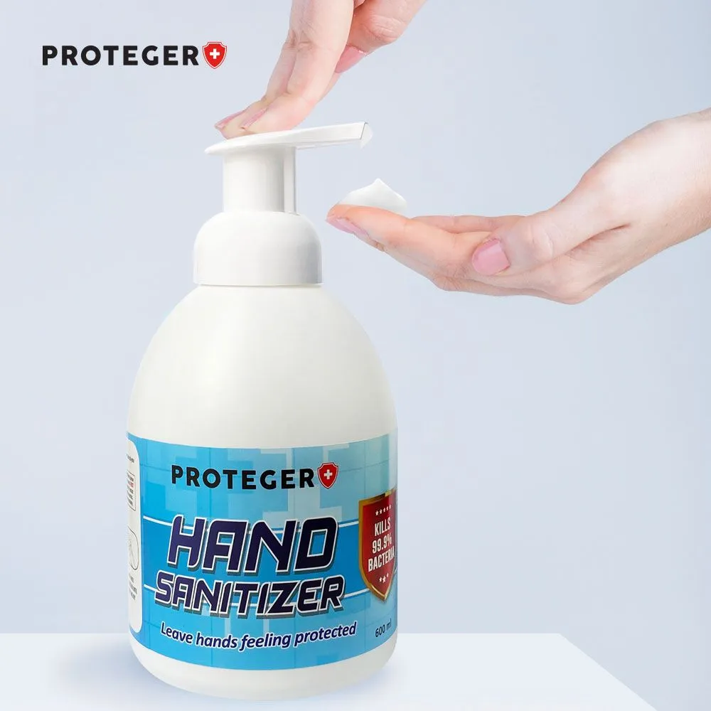 Proteger Foam Hand Sanitizer 600ml (Non-Alcohol)
