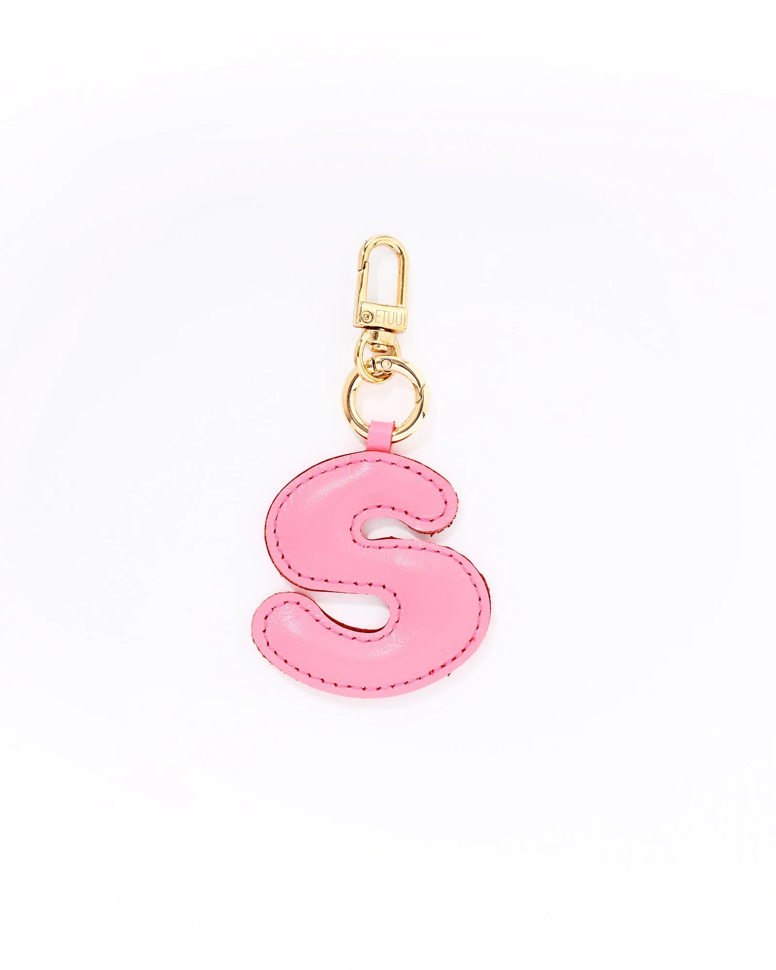 Puffer Letter Charms Pink