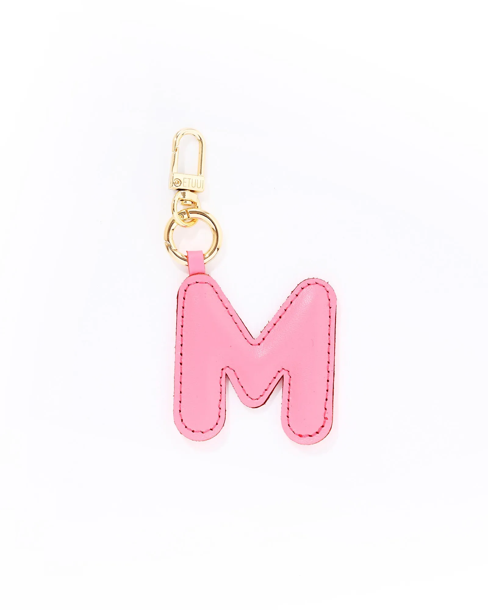 Puffer Letter Charms Pink