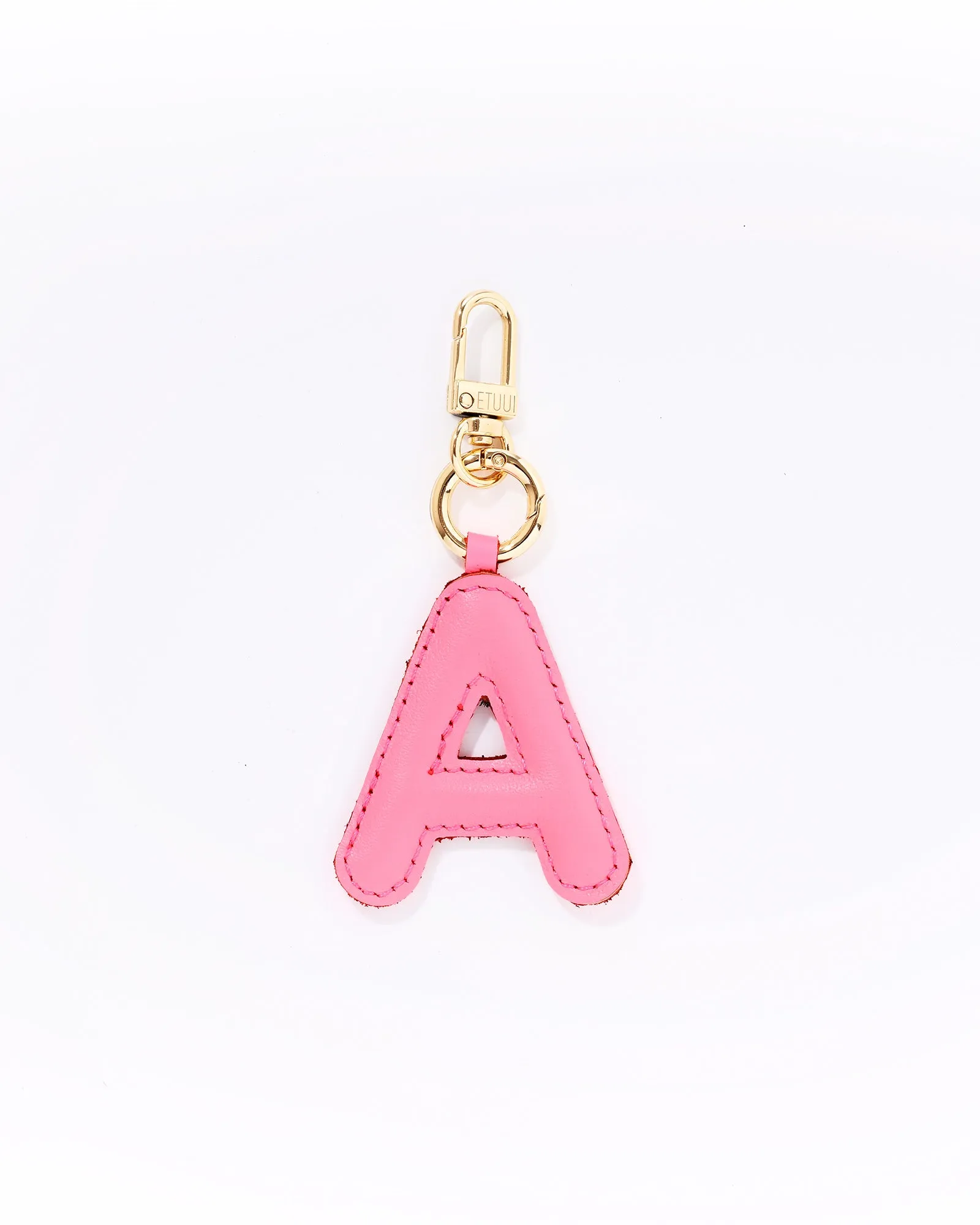 Puffer Letter Charms Pink
