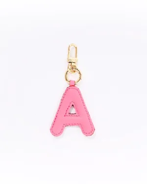 Puffer Letter Charms Pink