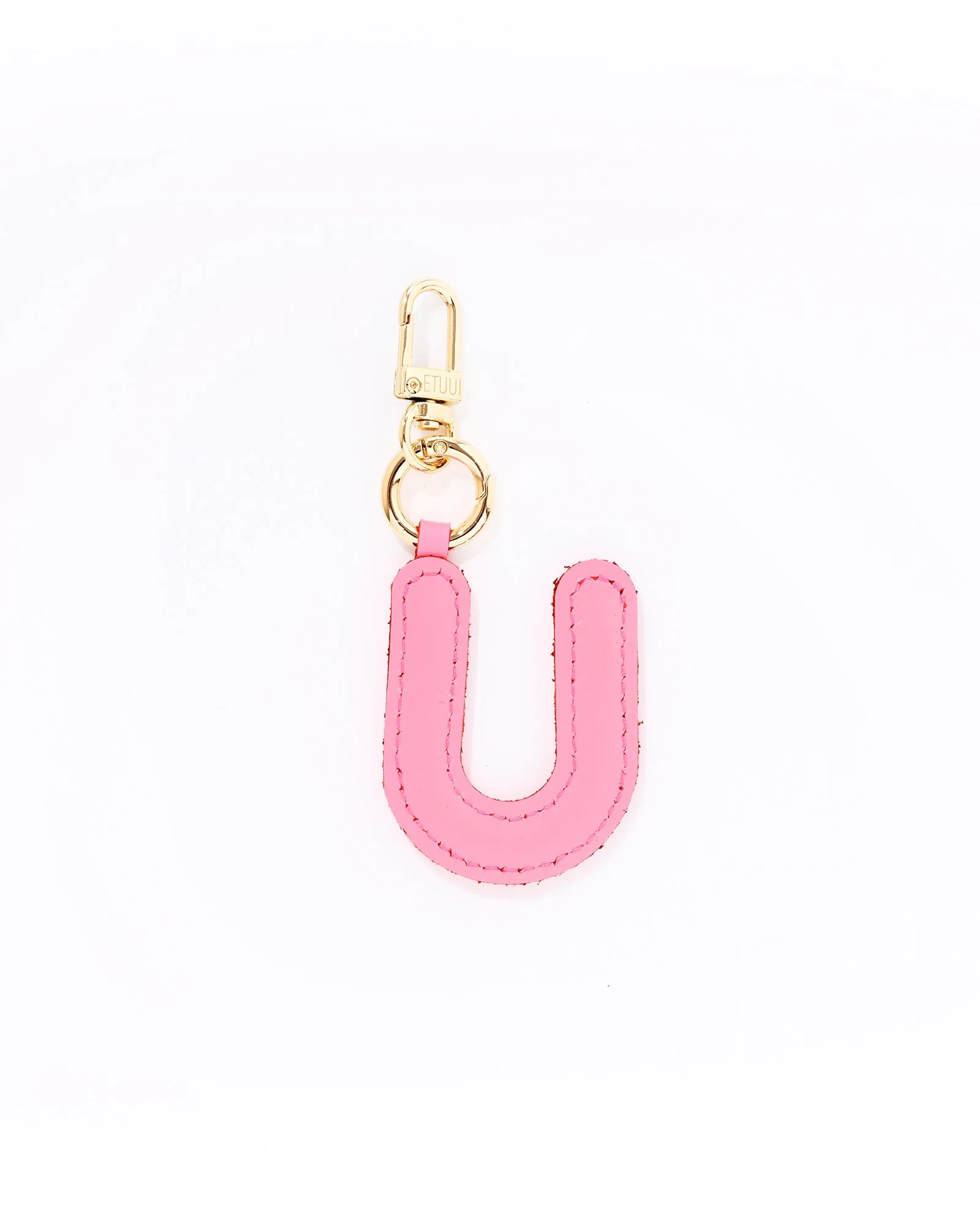 Puffer Letter Charms Pink