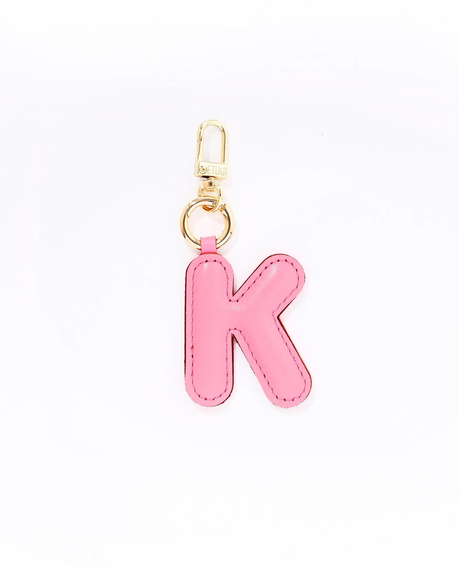 Puffer Letter Charms Pink