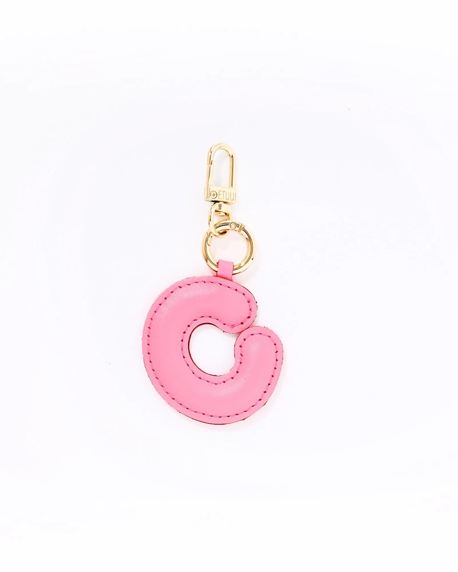 Puffer Letter Charms Pink
