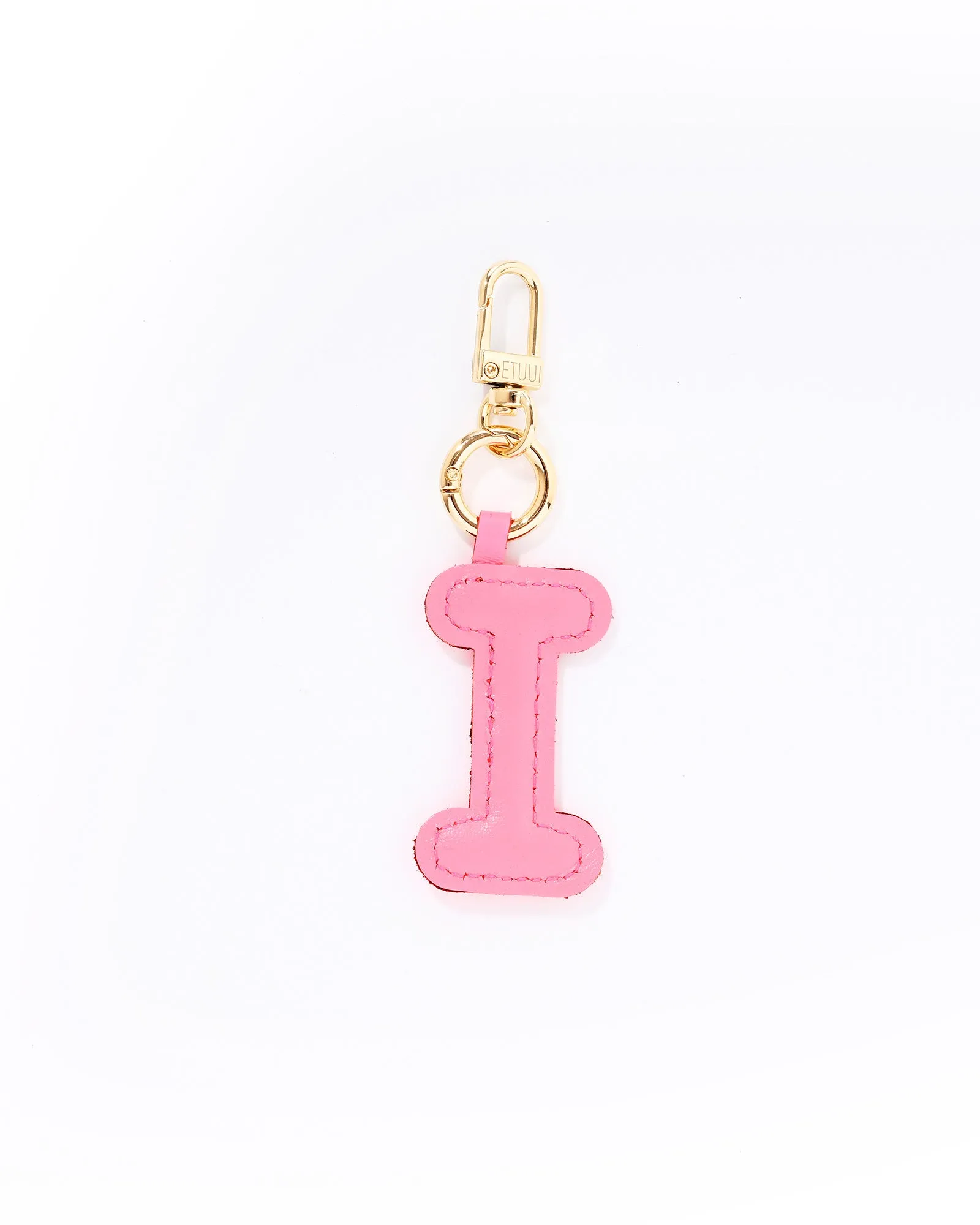 Puffer Letter Charms Pink