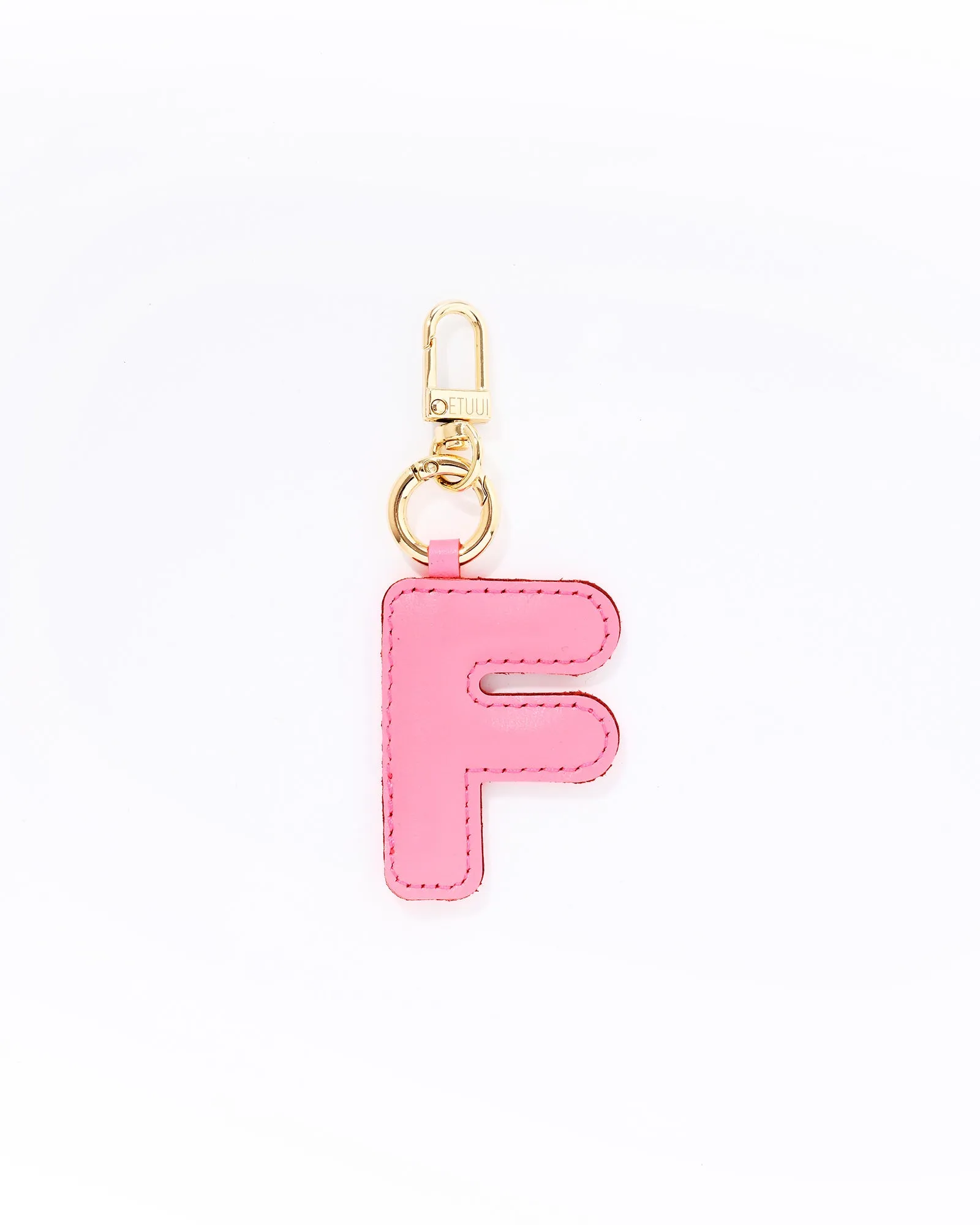 Puffer Letter Charms Pink