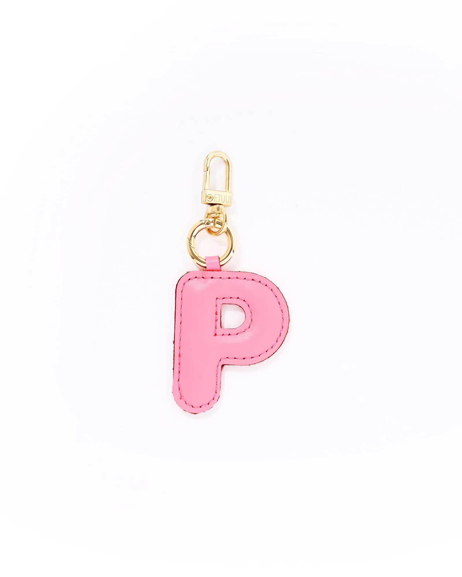 Puffer Letter Charms Pink