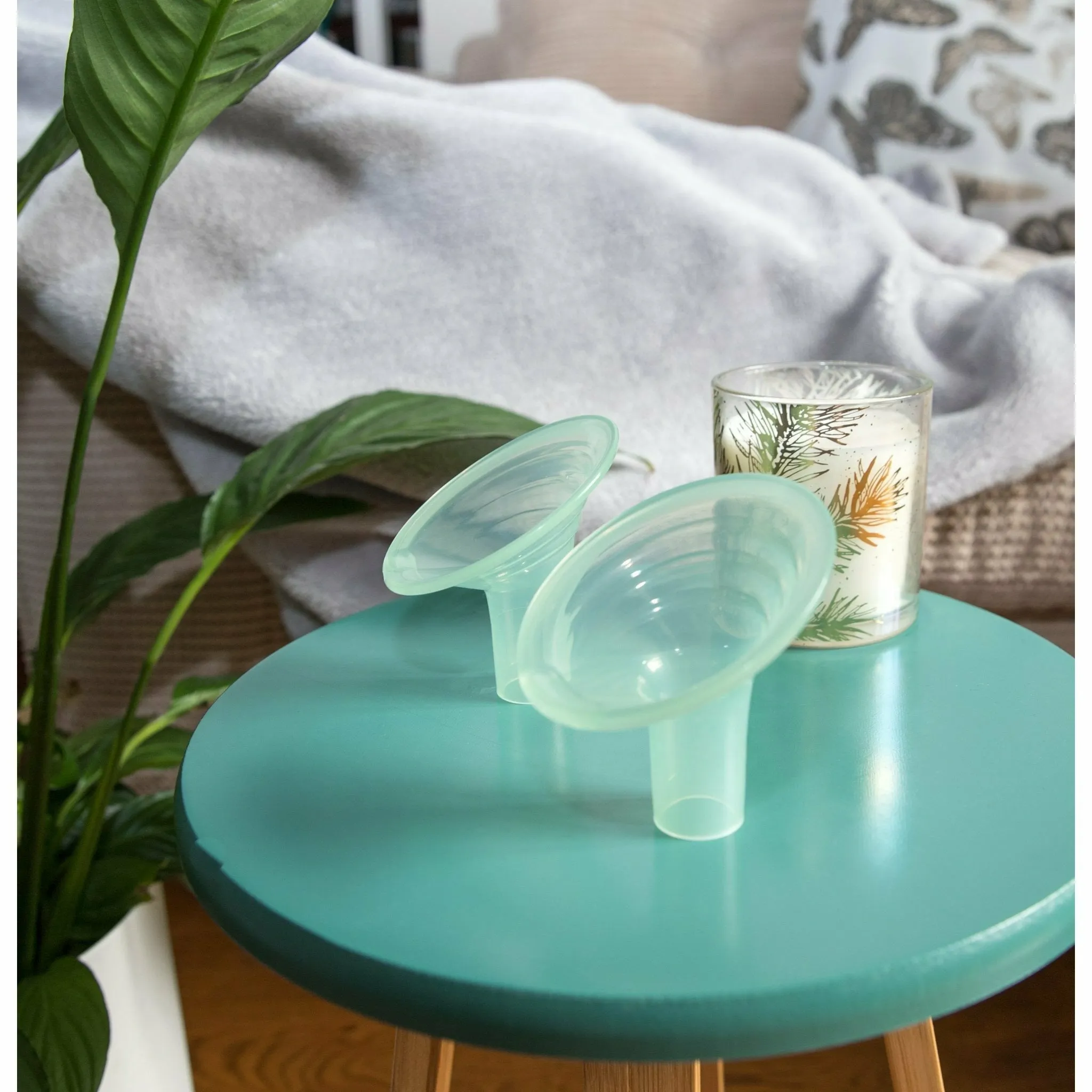 Pumpin' Pal Angled Breast Pump Flanges - Medium