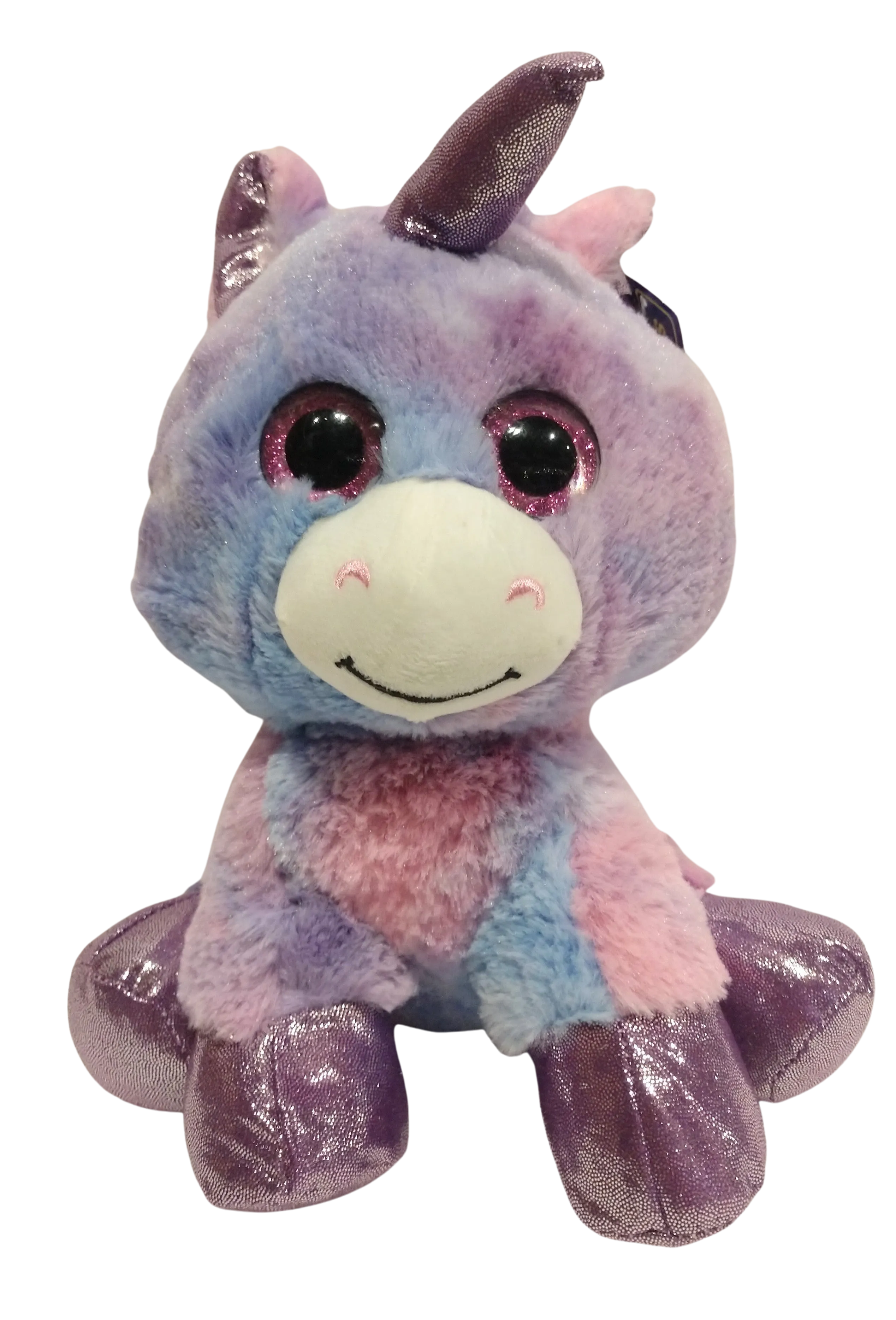Purple Unicorn Plush 12"