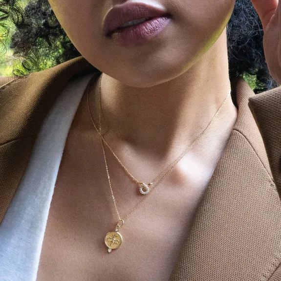 Queen Bee Charm with Diamonds