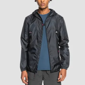 Quiksilver Summit Run Windbreaker Jacket Phantom Grids