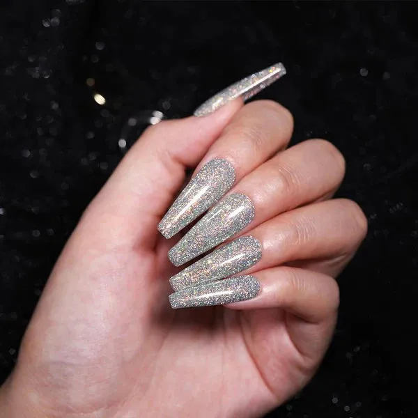 "Colourful" Reflective Glitter Flash Gel（9 colours)