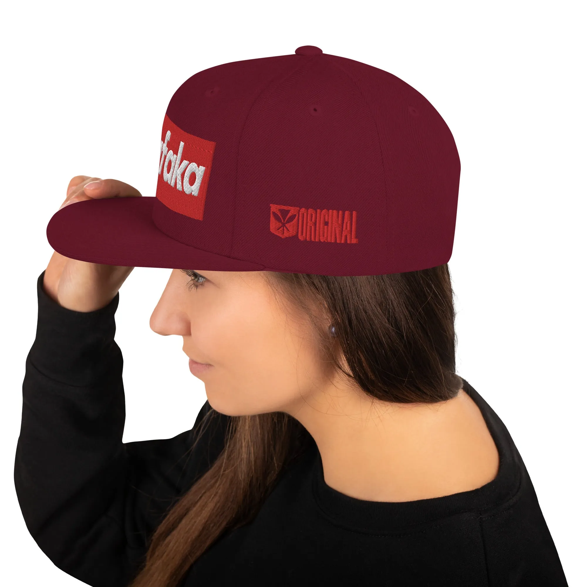 "SUPUFAKA" Snapback
