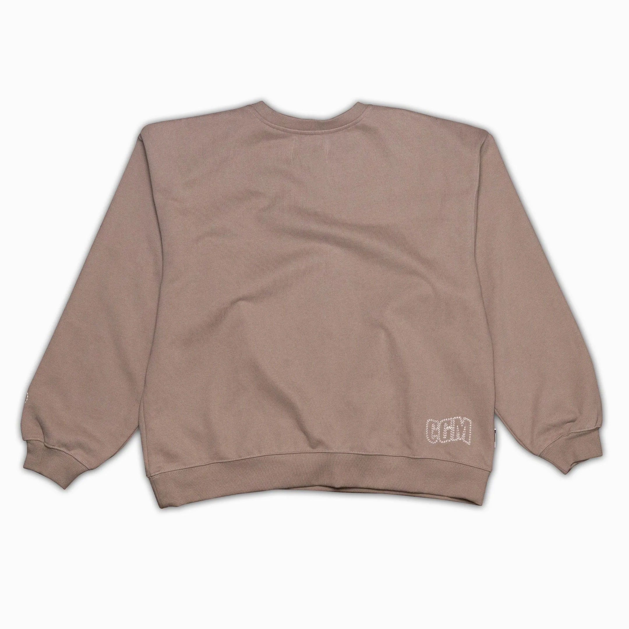 Racing Crewneck - Taupe