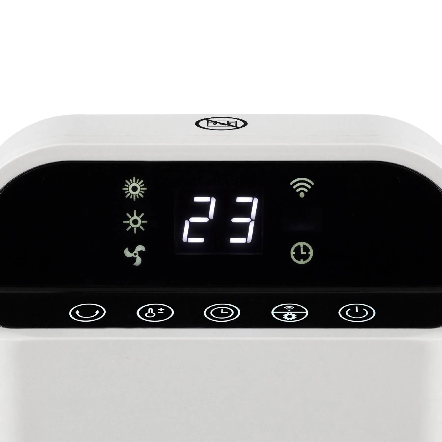 Radiator ceramic Zep Home Smart FK 53 WIFI, 1000/2000W, Telecomanda, Wi-Fi