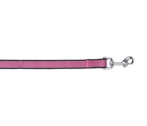 Rasberry Reflective Trim Leash