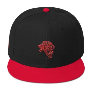 Red Lion Snapback Hat