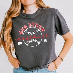 Red Storm Vintage Comfort Color Pepper