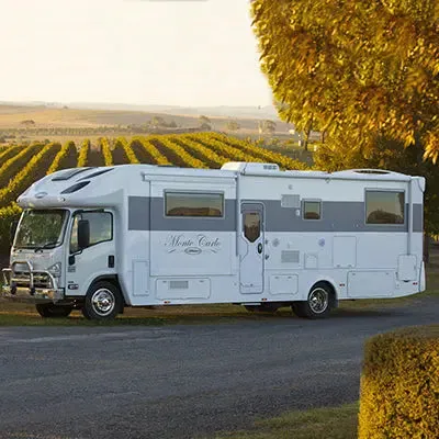 Redfoot Hydraulic Isuzu Motorhome Levelling System