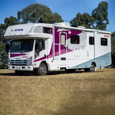 Redfoot Hydraulic Isuzu Motorhome Levelling System