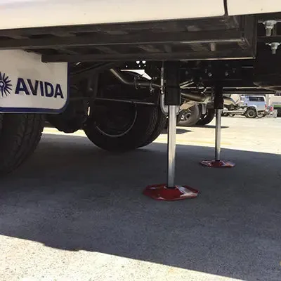 Redfoot Hydraulic Isuzu Motorhome Levelling System