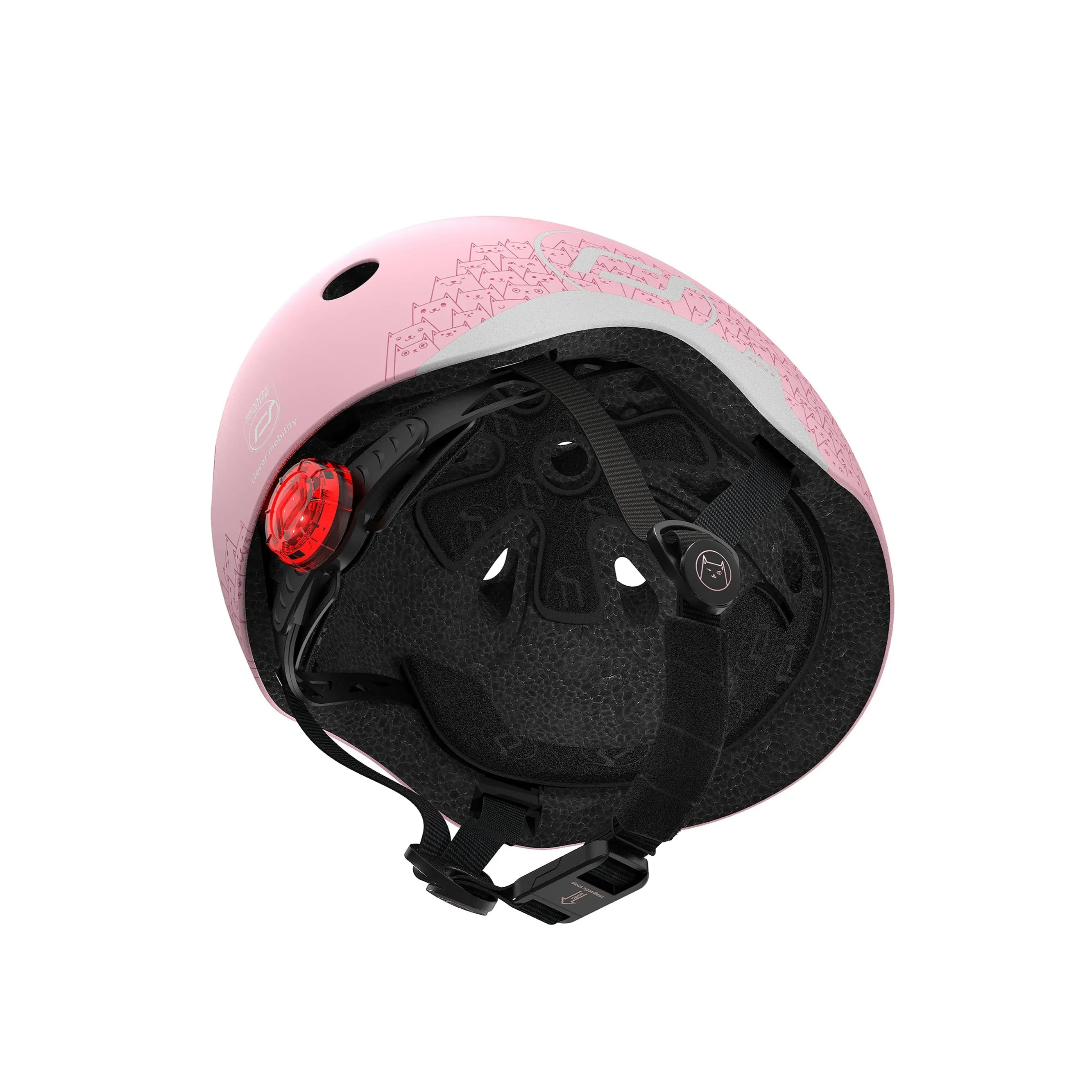 Reflective Baby Helmet (Rose)(XXS-S)
