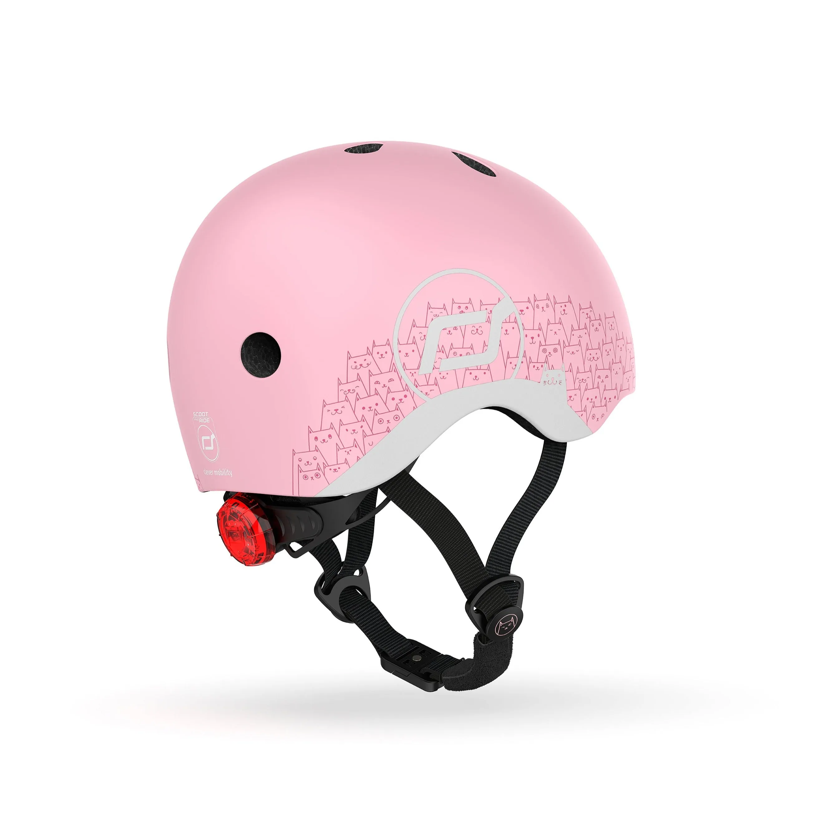 Reflective Baby Helmet (Rose)(XXS-S)