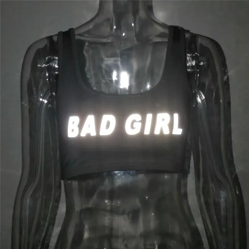 Reflective Bad Girl Top SD01168