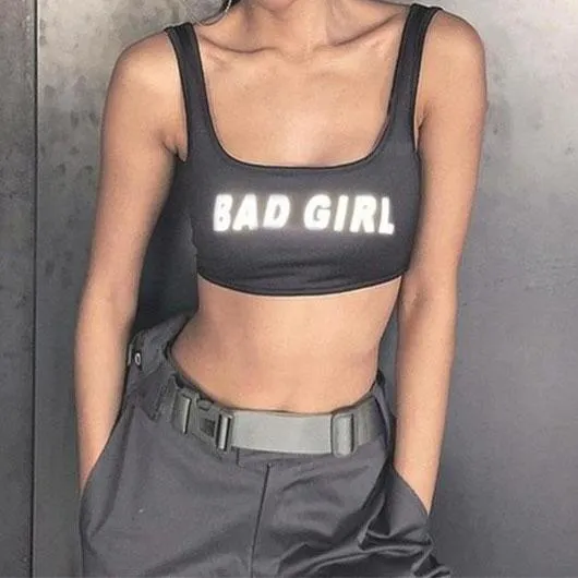 Reflective Bad Girl Top SD01168